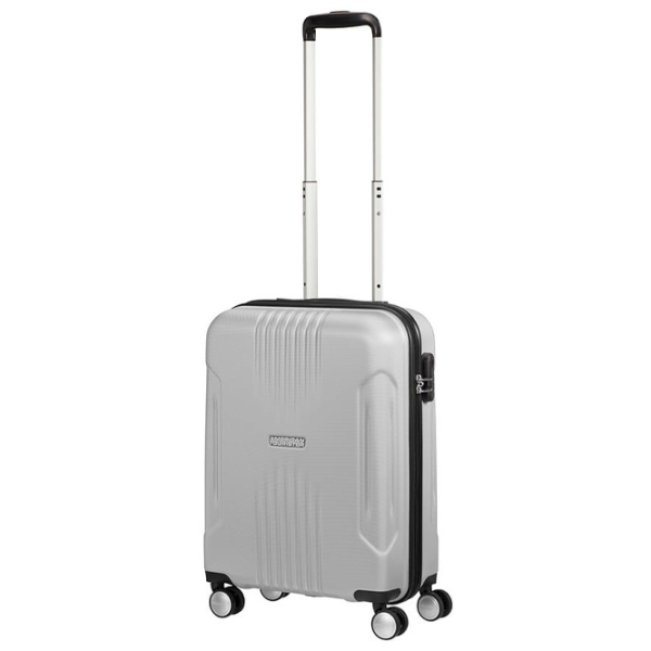 Чемодан American Tourister Tracklite Spinner Серебряный 34л   photo 2
