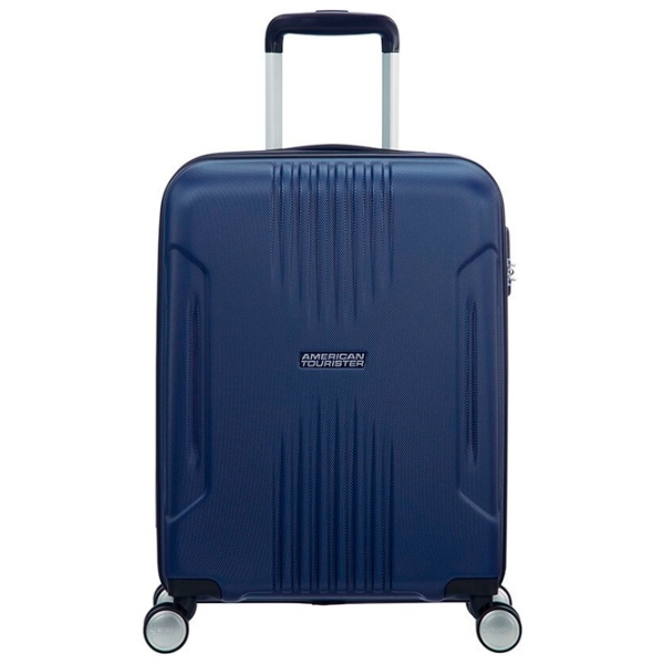 Чемодан American Tourister Tracklite Spinner Тёмно-синий Темный 34л   photo 3