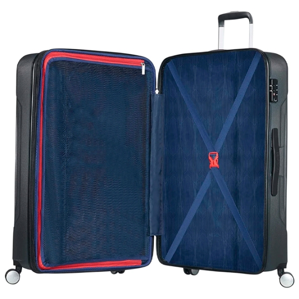 Чемодан American Tourister Tracklite Spinner Грифельный Темный 105л   photo 2