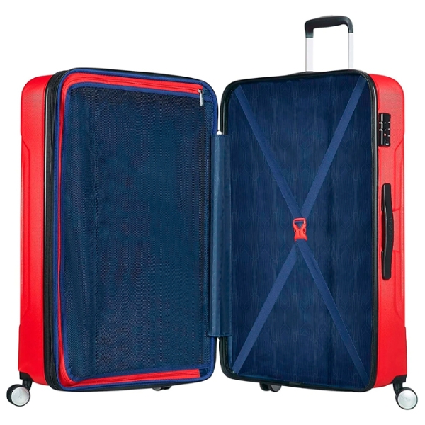 Чемодан American Tourister Tracklite Spinner Красный Flame 105л   photo 4
