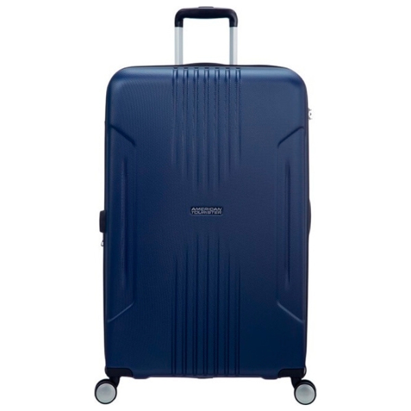Чемодан American Tourister Tracklite Spinner Тёмно-синий Темный 71л   photo 2