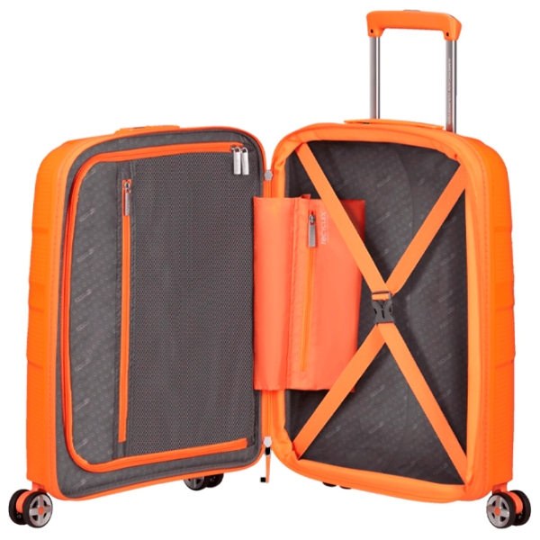 Valiză American Tourister Starvibe Spinner Expandable Orange Papaya Smoothie 37l   photo 7