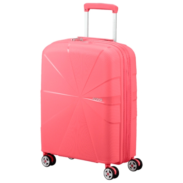 Valiză American Tourister Starvibe Spinner Expandable Coral Sun Kissed 37l   photo 1