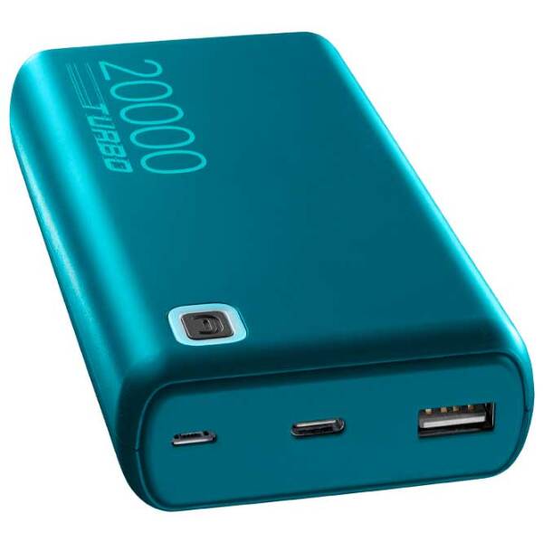 Power Bank 20000 мАч Cellularline Essence Turbo (20 Вт) Зелёный  photo 2
