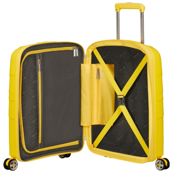 Valiză American Tourister Starvibe Spinner Expandable Yellow Electric Lemon 37l   photo 7