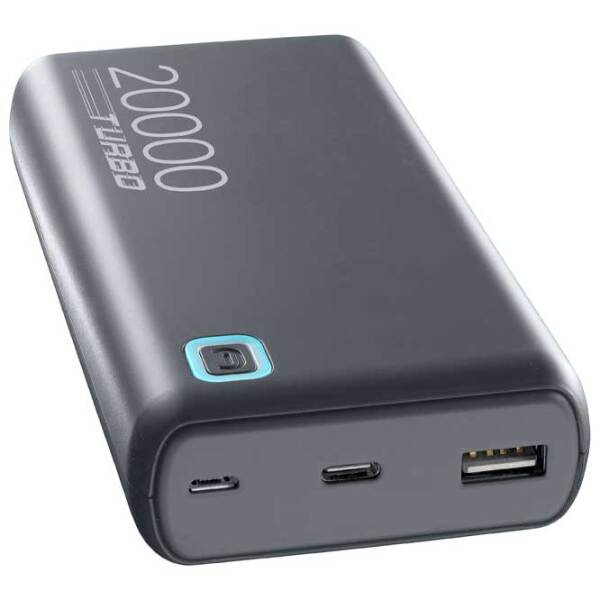 Power Bank 20000 мАч Cellularline Essence Turbo (20 Вт) Серый  photo 2