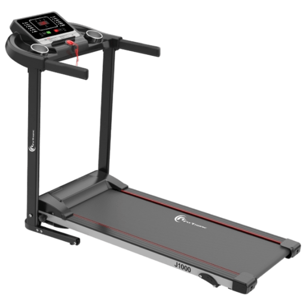 Bandă de alergat FitTronic J1000 Black 100 kg, 12 km/ h photo 1