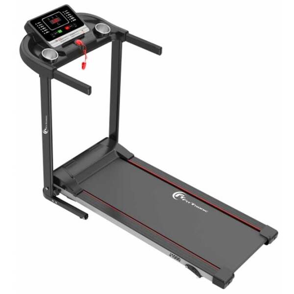 Bandă de alergat FitTronic J1000 Black 100 kg, 12 km/ h photo 2