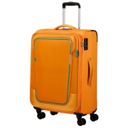 Чемодан American Tourister Pulsonic Spinner Expandable Желтый Sunset 64л 