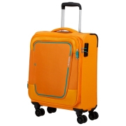 Чемодан American Tourister Pulsonic Spinner Expandable Желтый Sunset 40л  