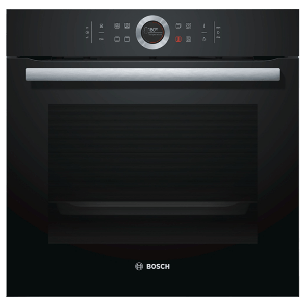 Cuptor încorporabil Bosch HBG632BB1S Black A+, 71 l photo 1