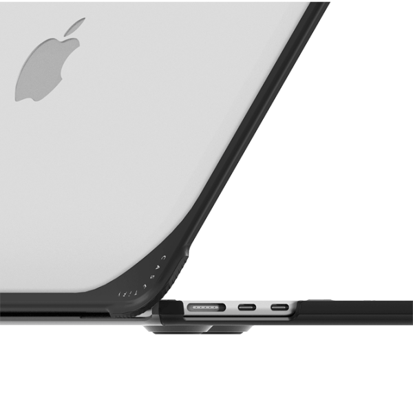 Чехол для ноутбука Casetify Clear MacBook Case 13.6" Черный  photo 4