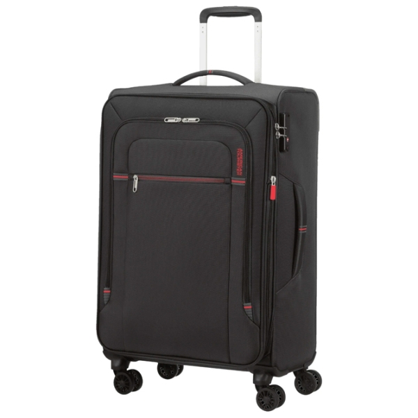 Чемодан American Tourister Crosstrack Черный Red 109.5л   photo 1