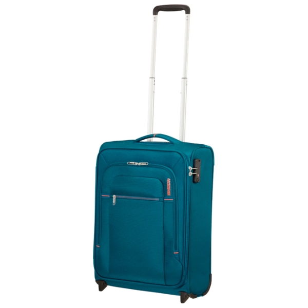 Чемодан American Tourister Crosstrack Тёмно-синий Оранжевый 42л   photo 2