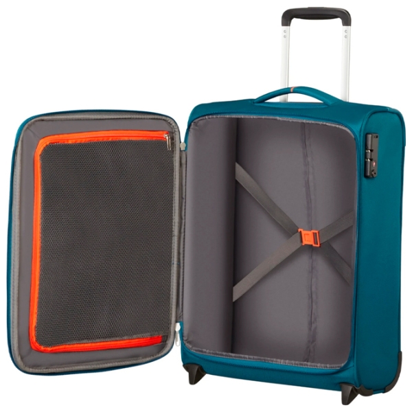 Чемодан American Tourister Crosstrack Тёмно-синий Оранжевый 42л   photo 6