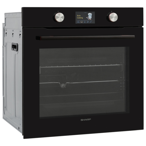 Cuptor încorporabil SHARP KS-76S50BNP-EU Black A, 78 l photo 2