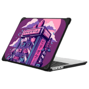 Чехол для ноутбука Casetify Impact Case Retro Vending Machine 14" Черный 