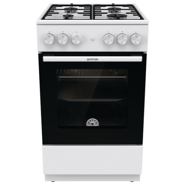 Aragaz Gorenje GG5A12WH White Tipul plitei: Pe gaz, 70 l, Tipul cuptorului: Pe gaz photo 1