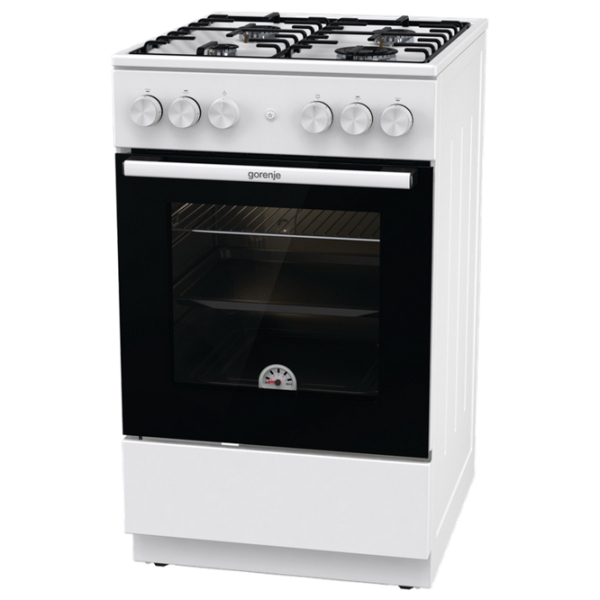 Aragaz Gorenje GG5A12WH White Tipul plitei: Pe gaz, 70 l, Tipul cuptorului: Pe gaz photo 2