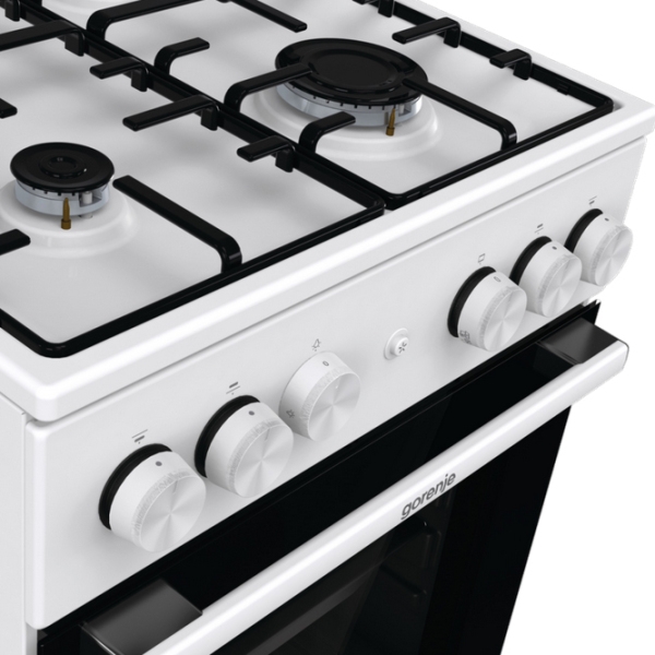 Aragaz Gorenje GG5A12WH White Tipul plitei: Pe gaz, 70 l, Tipul cuptorului: Pe gaz photo 7