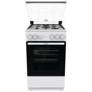 Aragaz Gorenje GGI5A21WH White Tipul plitei: Pe gaz, 67 l, Tipul cuptorului: Pe gaz
