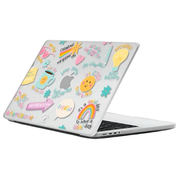 Husă pentru laptop Casetify Snap Case Keep Growing by Laura Jane Illustrations 14" White  photo 1
