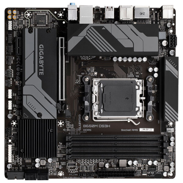 Материнская плата Gigabyte B650M DS3H mATX  photo 2