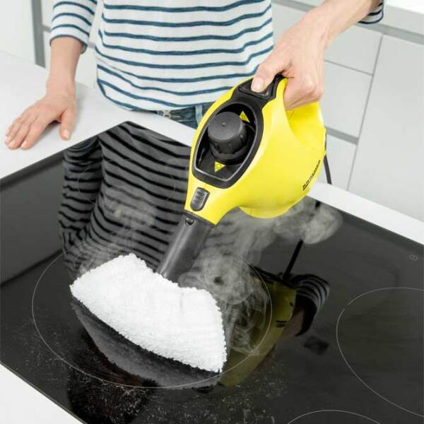 Curățitor cu aburi KARCHER SC1 EasyFix Yellow 1200 W, 15 g/ min, 0.2 l photo 5