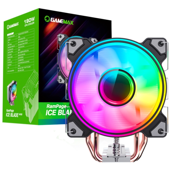 Cooler Gamemax Ice-Blade ARGB Black  photo 10