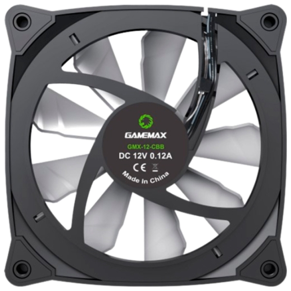 Ventilator de carcasă Gamemax GMX-12-CBB Black  photo 4