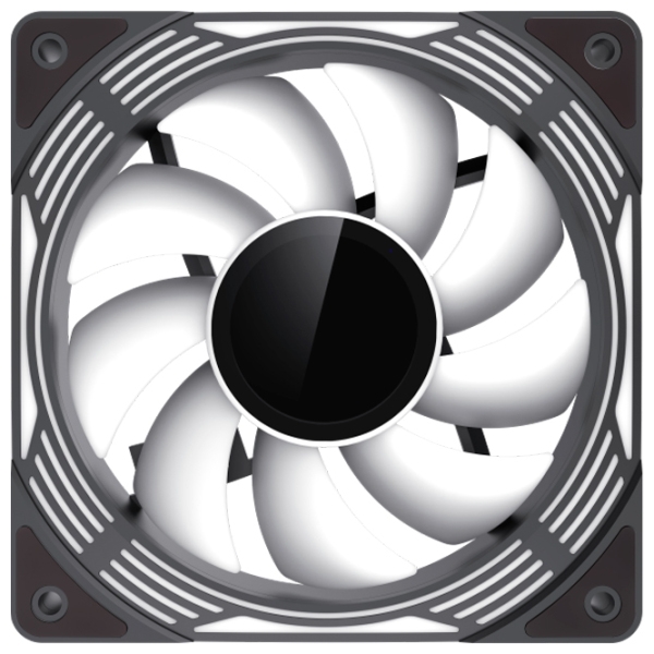 Ventilator de carcasă Gamemax KF300 BK 3xARGB Fan Kit Black  photo 4