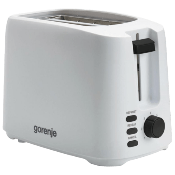 Toster Gorenje T700XG White 850 W, Numărul de grade de prăjire: 7 photo 1