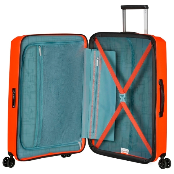 Чемодан American Tourister Aerostep Spinner Оранжевый 36л   photo 7