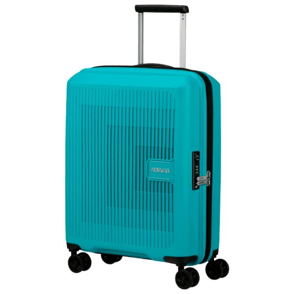 Чемодан American Tourister Aerostep Spinner Аквамариновый Tonic 36л   photo 1