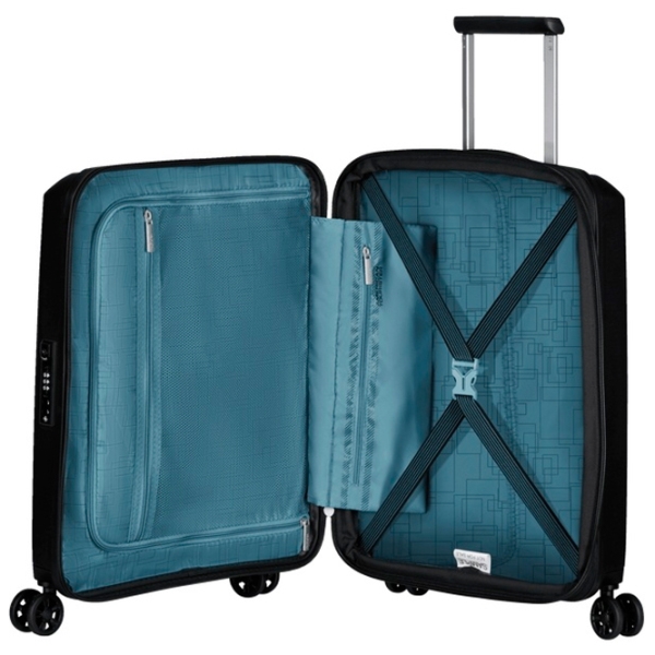 Чемодан American Tourister Aerostep Spinner Черный 36л   photo 6