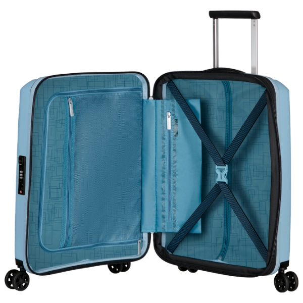 Чемодан American Tourister Aerostep Spinner Grey Soho 36л   photo 6