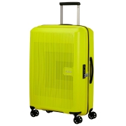 Чемодан American Tourister Aerostep Spinner Лаймовый Светлый 66л 