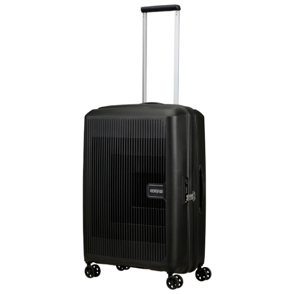 Чемодан American Tourister Aerostep Spinner Черный 66л   photo 2