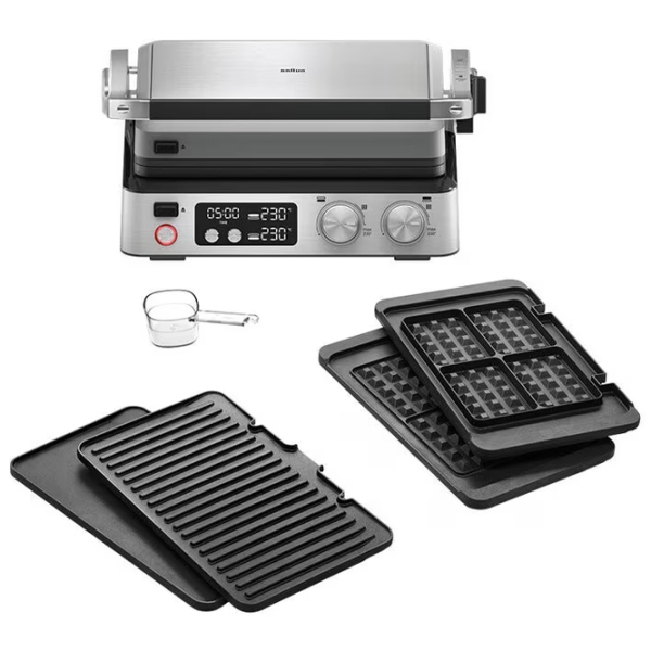 Grill electric Braun CG7044 Inox 2000 W, Contact, Barbecue,  photo 2