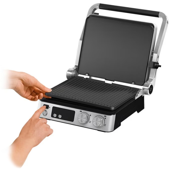 Grill electric Braun CG7044 Inox 2000 W, Contact, Barbecue,  photo 3