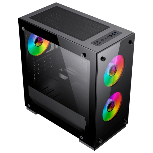 Carcasă Gamemax M65 Black micro ATX photo 2