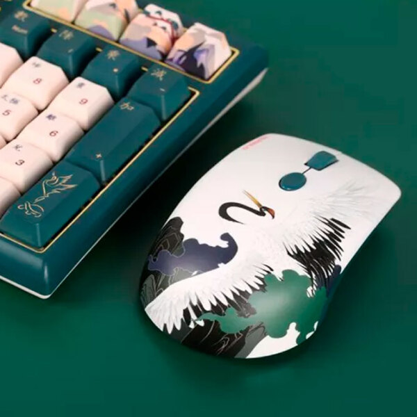 Mouse Varmilo Crane White Fără fir / 1200 dpi photo 4
