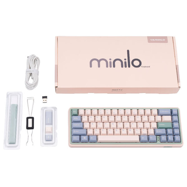 Клавиатура Varmilo Minilo Eucalyptus green Игровой, Беспроводные photo 4