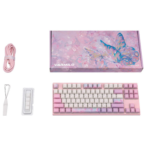 Клавиатура Varmilo Dreams On Розовый Игровой, Беспроводные photo 6