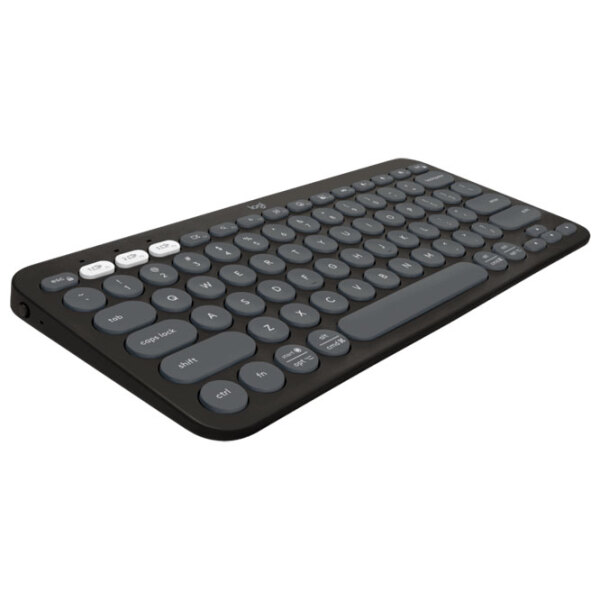 Клавиатура и Мышь Logitech Pebble 2 Combo for Mac Графитовый Для дома и офиса, Беспроводные photo 3
