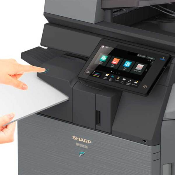 Dispozitiv multifuncțional SHARP BP-50C31EU Black Laser, Color, photo 3