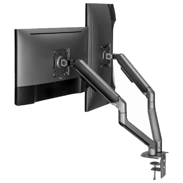 Suport pentru monitor Gembird MA-DA2-05 Black VESA 100 x 100 mm photo 6