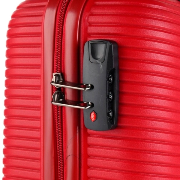 Valiză CCS 5224 Red Burgundy 45l   photo 6
