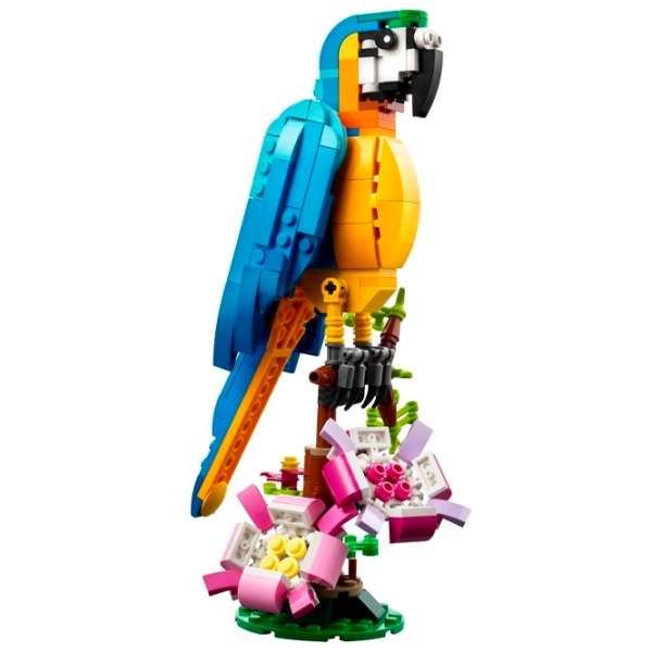 Constructor LEGO Exotic Parrot Multicolor Numărul de piese 253, 7+ photo 2