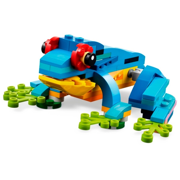 Constructor LEGO Exotic Parrot Multicolor Numărul de piese 253, 7+ photo 4